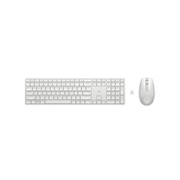 Безжичен комплект клавиатура и мишка HP 650, бял - 4R016AA#ABB - 1