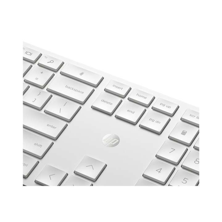 Безжичен комплект клавиатура и мишка HP 650, бял - 4R016AA#ABB - 5