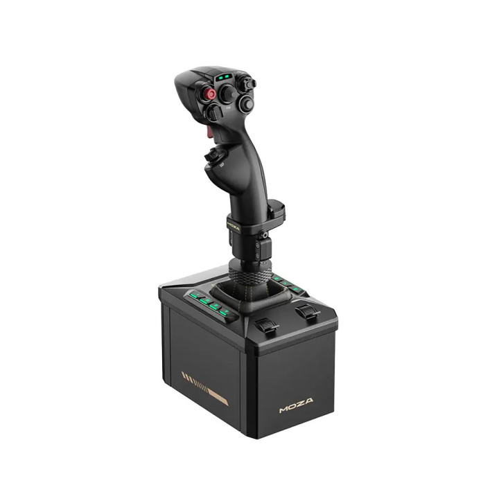 Джойстик MOZA RACING AB6 Flight Simulator, PC, USB, с вибрации - RS20 - 1