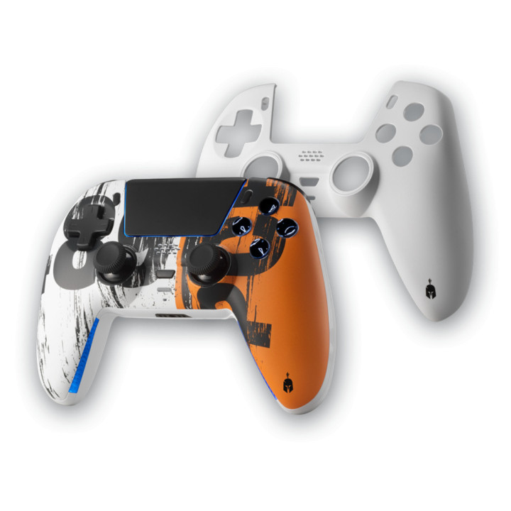 Безжичен геймпад Spartan Gear Sarissa, PC/PS4/PS5/Switch, Бял - EDM-115273 - 5