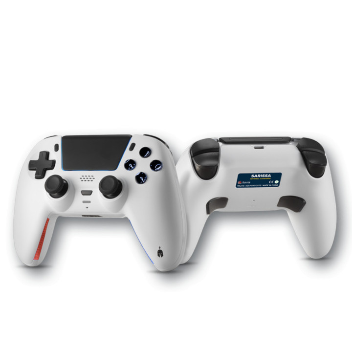 Безжичен геймпад Spartan Gear Sarissa, PC/PS4/PS5/Switch, Бял - EDM-115273 - 7