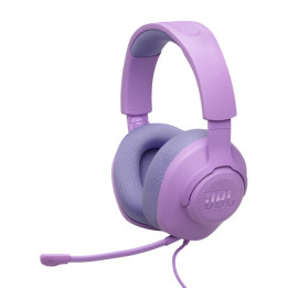 Геймърски слушалки JBL Quantum 100M2, 3.5mm жак, 50mm говорители, микрофон, лилави - 46001010 - 1