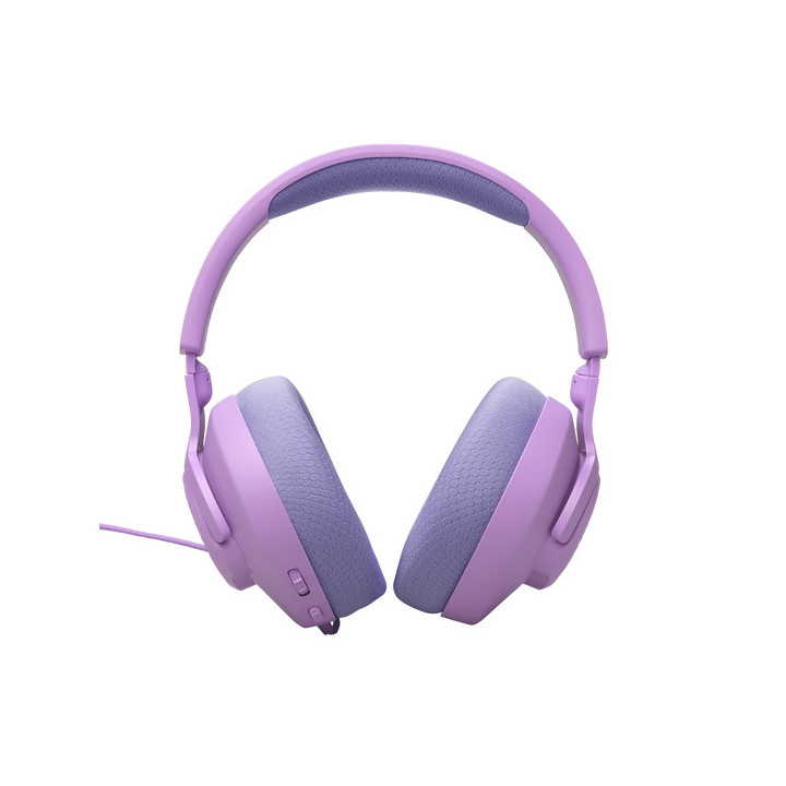 Геймърски слушалки JBL Quantum 100M2, 3.5mm жак, 50mm говорители, микрофон, лилави - 46001010 - 4