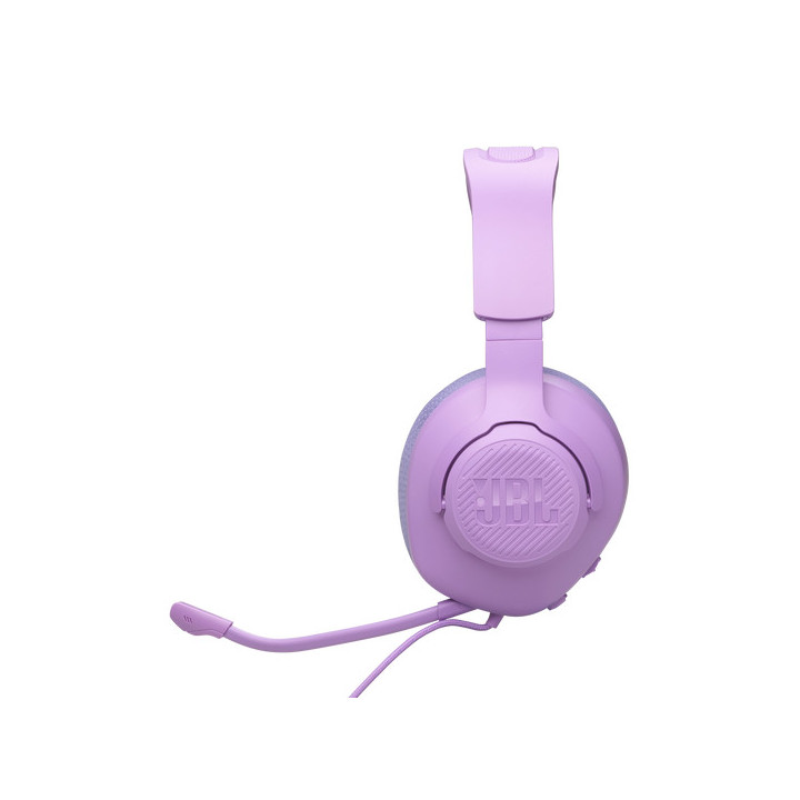 Геймърски слушалки JBL Quantum 100M2, 3.5mm жак, 50mm говорители, микрофон, лилави - 46001010 - 5