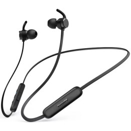 Bluetooth спортни слушалки Philips TAE1209BK, In-ear, IPX5, 8.6mm драйвер, 8h батерия - TAE1209BK/00 - 1