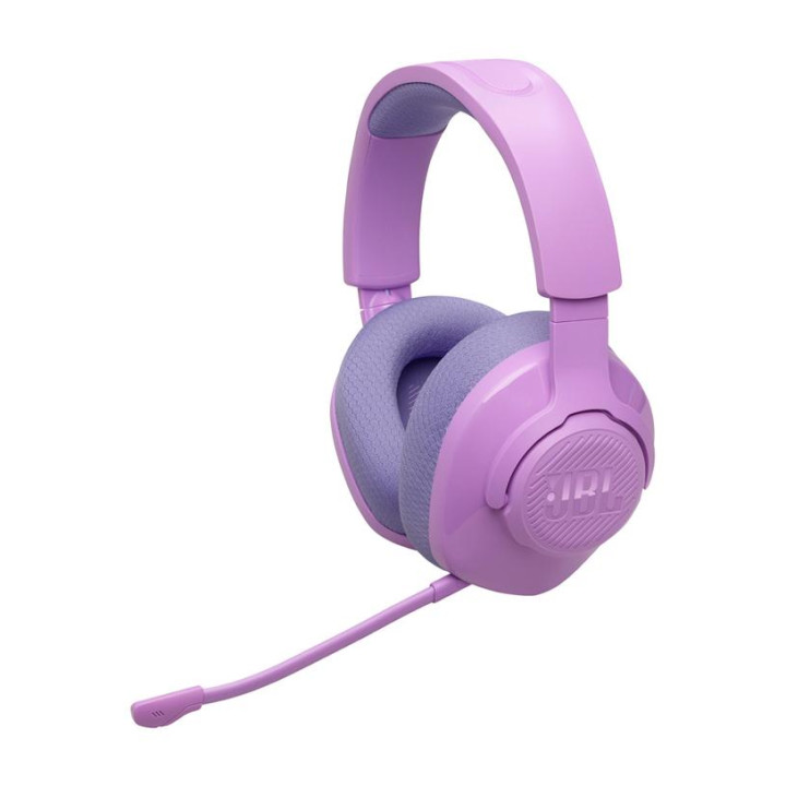 Геймърски безжични слушалки JBL Quantum 360, 2.4GHz, 40mm драйвери, JBL QuantumSURROUND, Лилав - JBL-Q360-PUR - 1