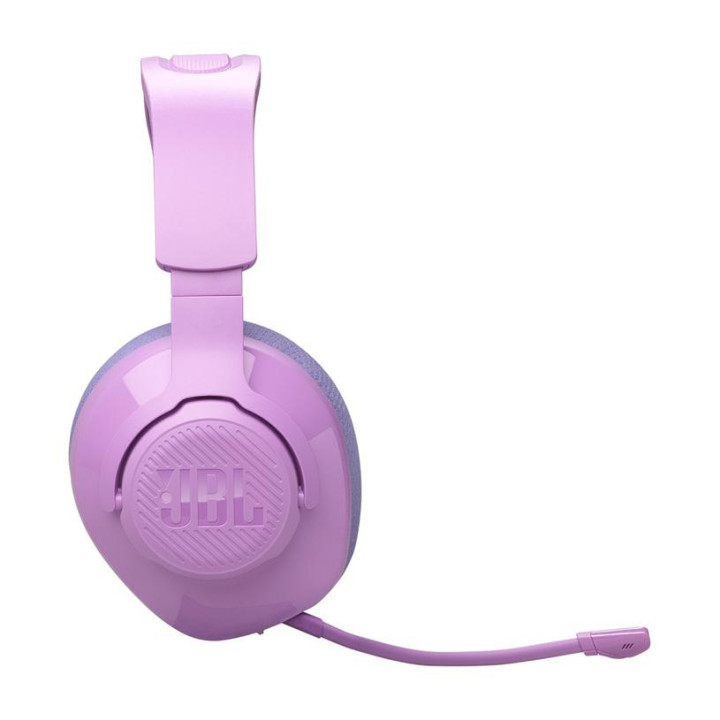 Геймърски безжични слушалки JBL Quantum 360, 2.4GHz, 40mm драйвери, JBL QuantumSURROUND, Лилав - JBL-Q360-PUR - 3