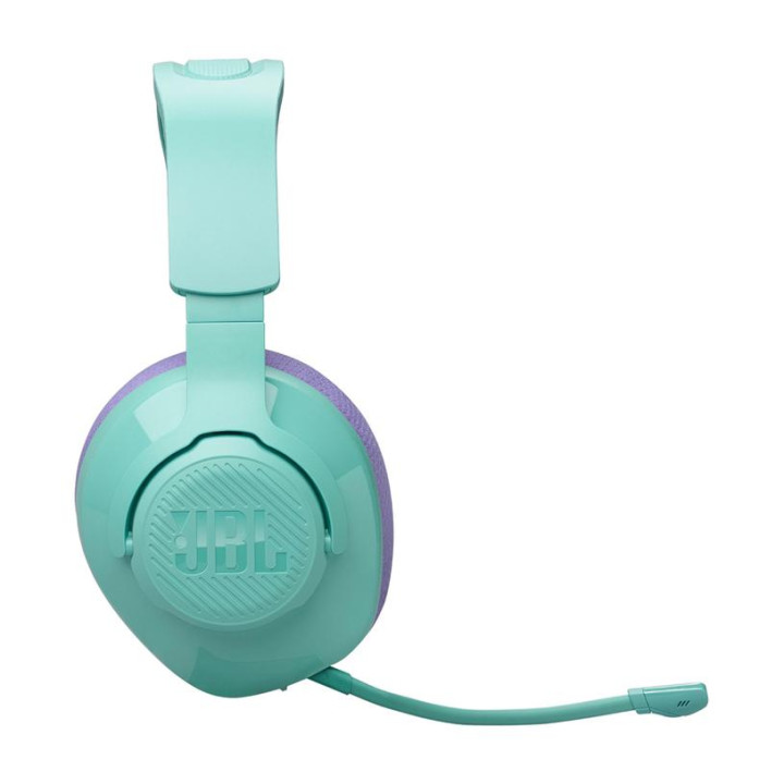 Безжични геймърски слушалки JBL Quantum 360, 2.4GHz, 40mm говорители, JBL QuantumSURROUND, Микрофон, Cyan - JBL-Q360-CYAN - 3