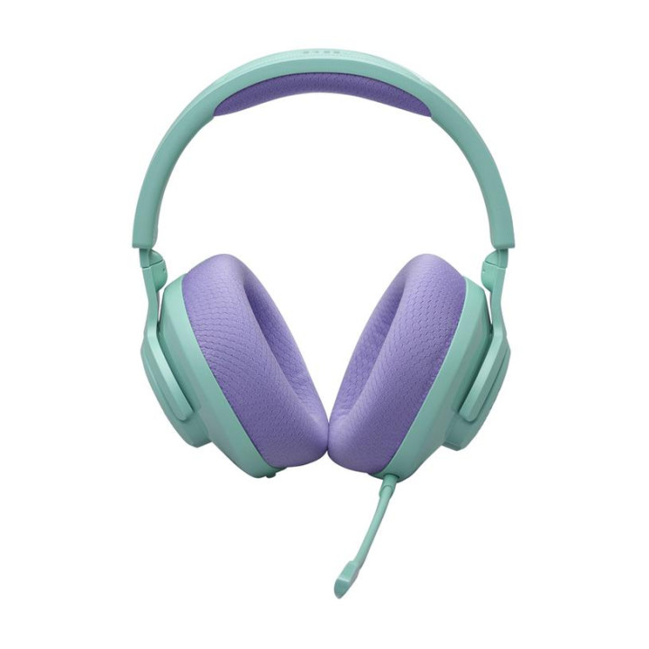 Безжични геймърски слушалки JBL Quantum 360, 2.4GHz, 40mm говорители, JBL QuantumSURROUND, Микрофон, Cyan - JBL-Q360-CYAN - 4