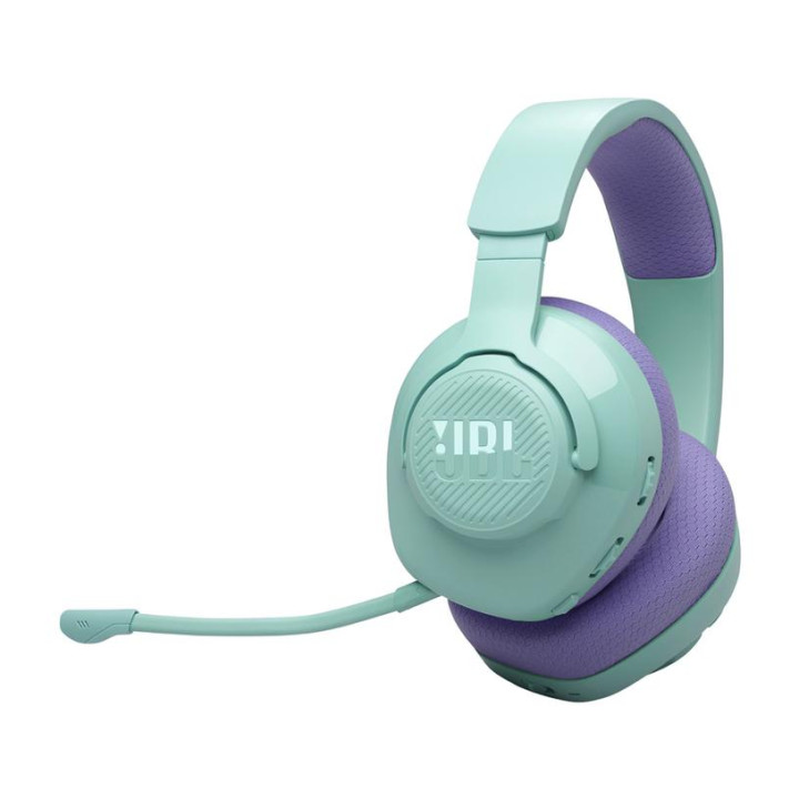 Безжични геймърски слушалки JBL Quantum 360, 2.4GHz, 40mm говорители, JBL QuantumSURROUND, Микрофон, Cyan - JBL-Q360-CYAN - 7