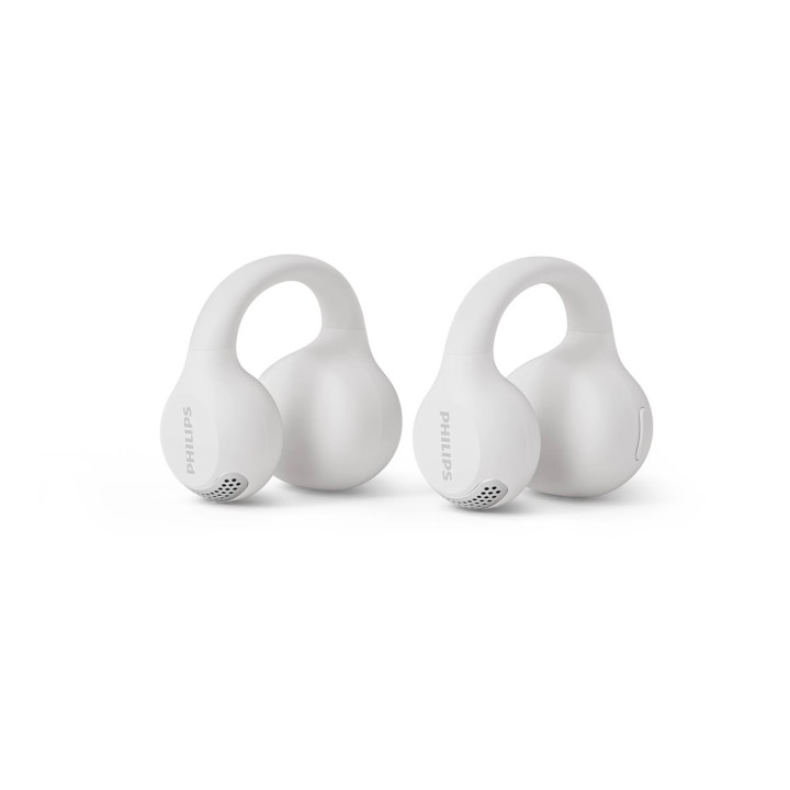 Безжични слушалки Philips TAQ2000WT, Bluetooth 5.4, Open-Ear, 28 часа възпроизвеждане, IPX4, бели - TAQ2000WT/00 - 9