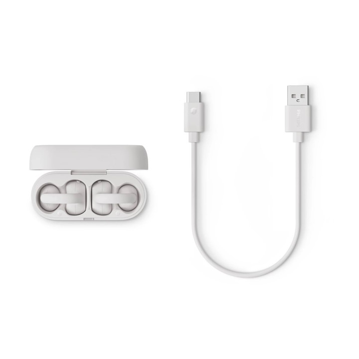 Безжични слушалки Philips TAQ2000WT, Bluetooth 5.4, Open-Ear, 28 часа възпроизвеждане, IPX4, бели - TAQ2000WT/00 - 10