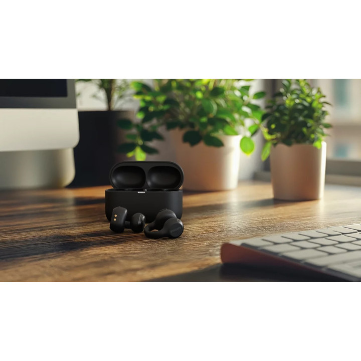 Безжични Bluetooth слушалки Philips 2000 Series, Open-Ear, 28h време за работа, IPX4 - TAQ2000BK/00 - 2