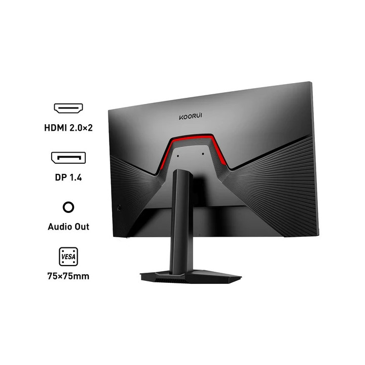 Монитор KOORUI G2721P, 27" QHD IPS, 200Hz, 1ms - 3