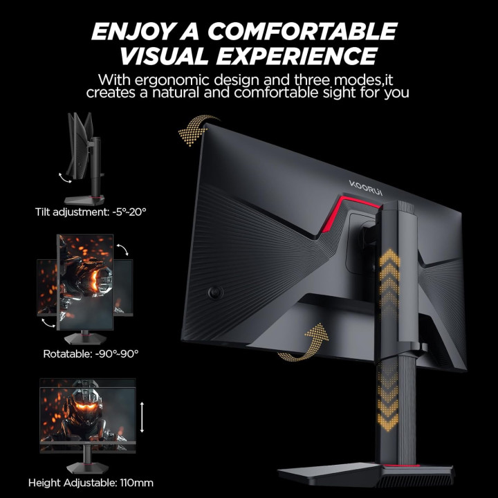 Монитор KOORUI G2511E, 25" Full HD Fast IPS 320Hz - 2