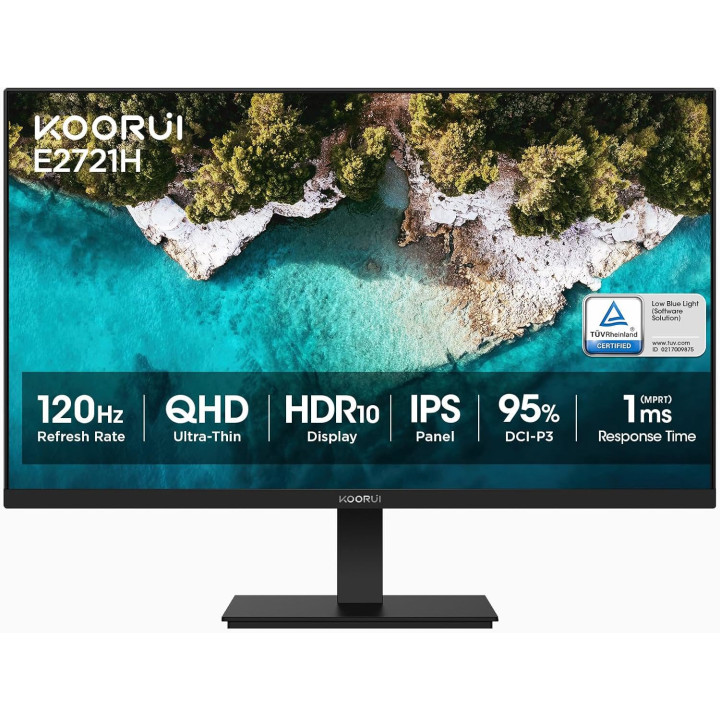 Монитор KOORUI E2721H, 27" QHD IPS 120Hz - 1