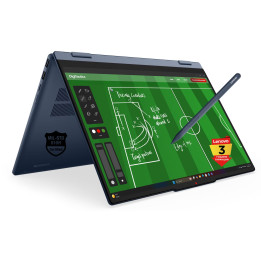 Лаптоп Lenovo IdeaPad 5 2-in-1 15AGP11, 15.3" WUXGA Touch, Ryzen 7 250, 16GB DDR5, 512GB SSD, Windows 11 Home - 83UN001PBM - 1