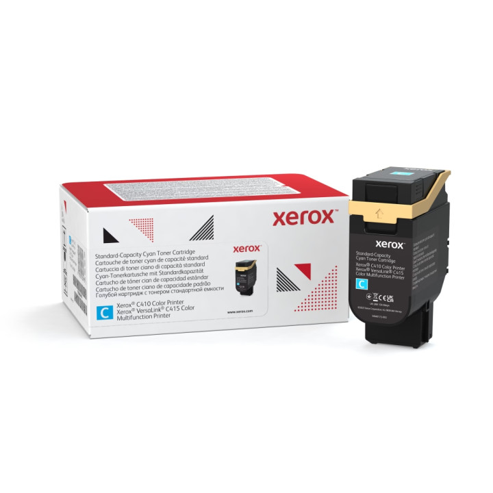 Тонер касета Xerox, Cyan, 2000 стр., за VersaLink C415/C410 - 006R04678 - 1