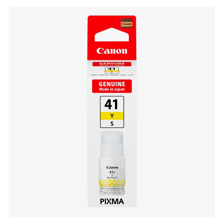 Консуматив мастило Canon GI-41S, Yellow, 4400 страници, 40ml - 5876C001AA - 1