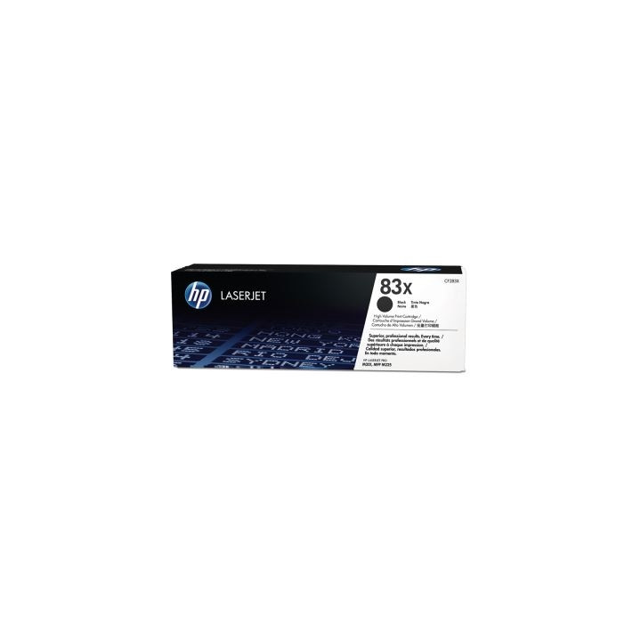 Тонер касета HP 83X, Black, 2200 страници - CF283XC - 1