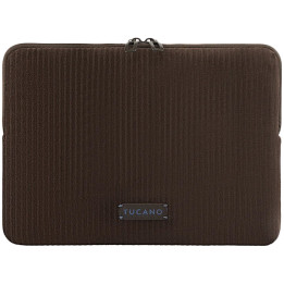 Калъф TUCANO Velluto 2, за лаптопи 12", MacBook Air 13, MacBook Pro 13, неопрен, кафяв - BFVEL2MB13-M - 1