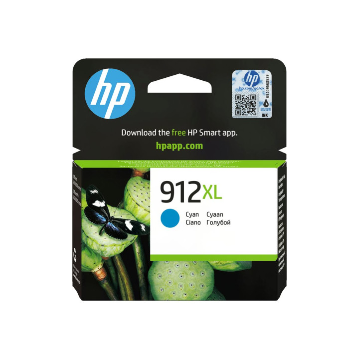 Мастилена касета HP 912XL, Cyan, High Yield, 700 страници - 3YL81AE#LS1 - 1