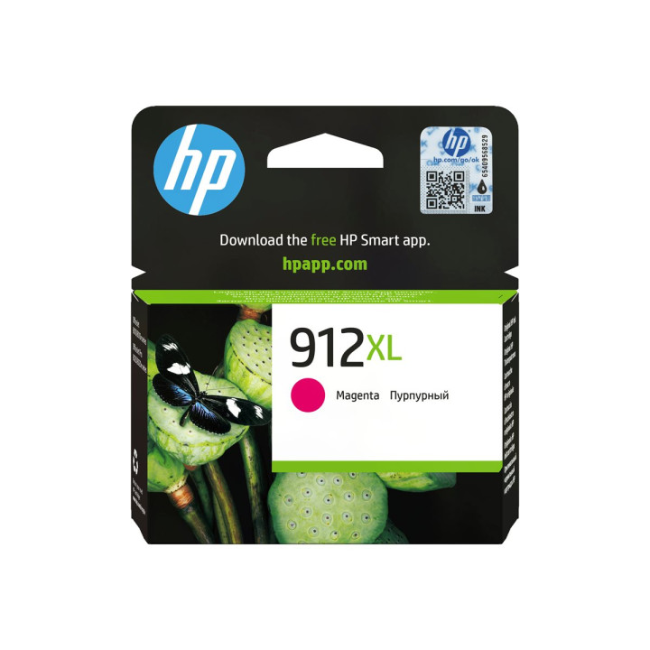 Мастилена касета HP 912XL, Magenta, 9ml, High Yield - 3YL82AE#LS1 - 1