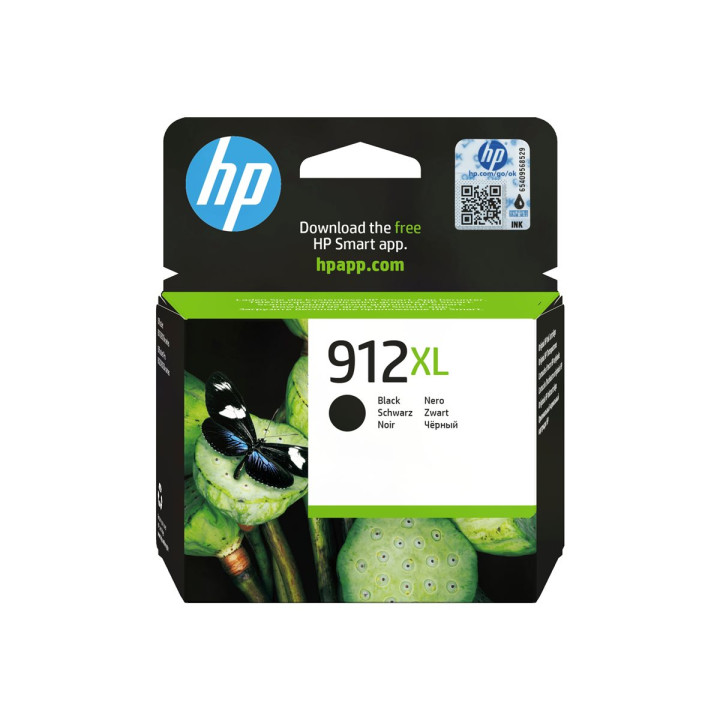 Мастилена касета HP 912XL, Black, 18ml, High Yield - 3YL84AE#LS1 - 1