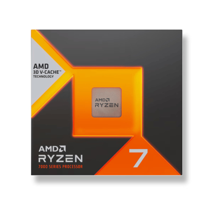 Процесор AMD Ryzen 7 7700X3D, 8-Core, 4.0GHz (4.5GHz Boost), 104MB Cache - 100-100002235WOF - 2