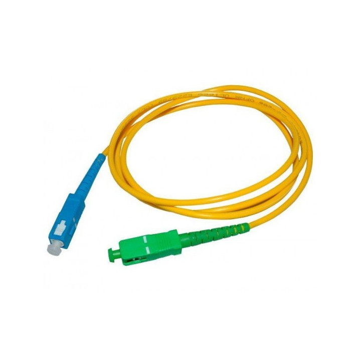 Оптична корда SeaMAX, 2m, SC-SC APC, SM G652D, simplex, 2.0mm, LSZH - SM-PC-SC/APC-SC/APC-2-S - 1