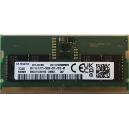 RAM памет Samsung, 8GB DDR5 5600MHz SODIMM - M425R1GB4PB0-CWM - 1
