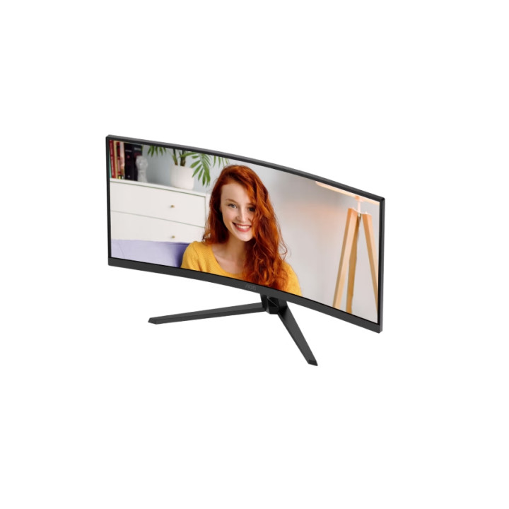 Монитор AOC CU34B3E, 34" Curved VA, UWQHD 3440x1440@120Hz, 4ms, Adaptive-Sync - CU34B3E - 4