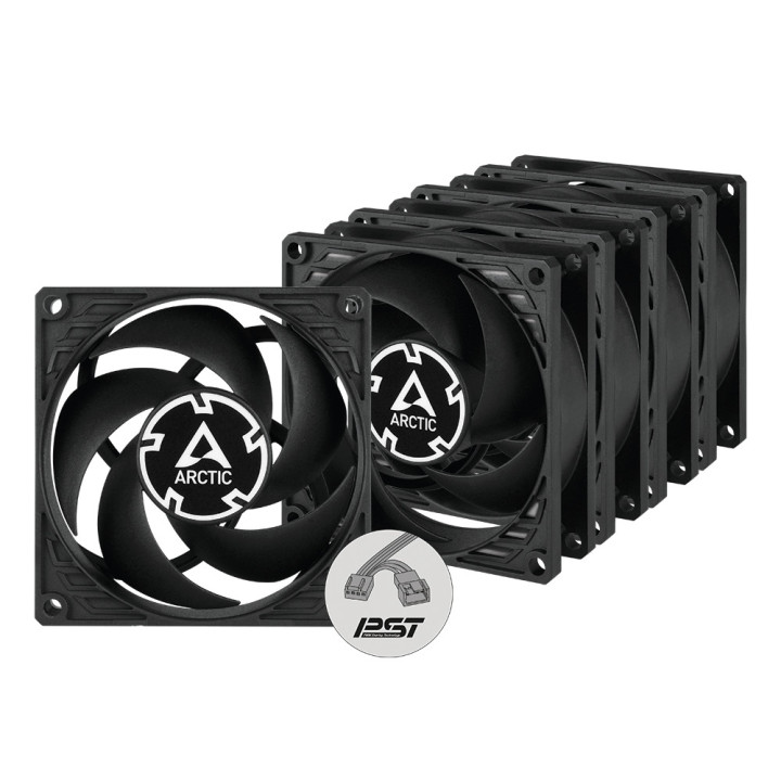 Комплект вентилатори ARCTIC P8, 5x 80mm PWM PST - ACFAN00154A - 1