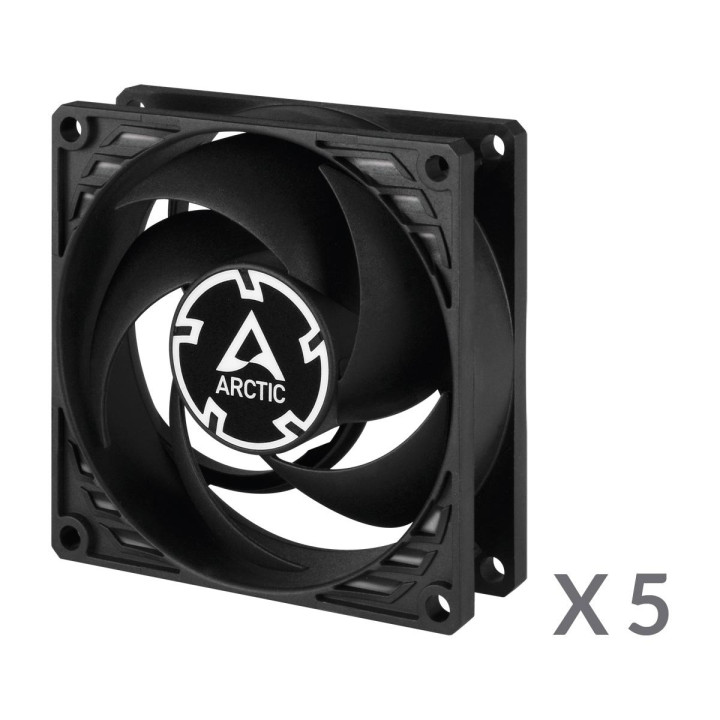 Комплект вентилатори ARCTIC P8, 5x 80mm PWM PST - ACFAN00154A - 2