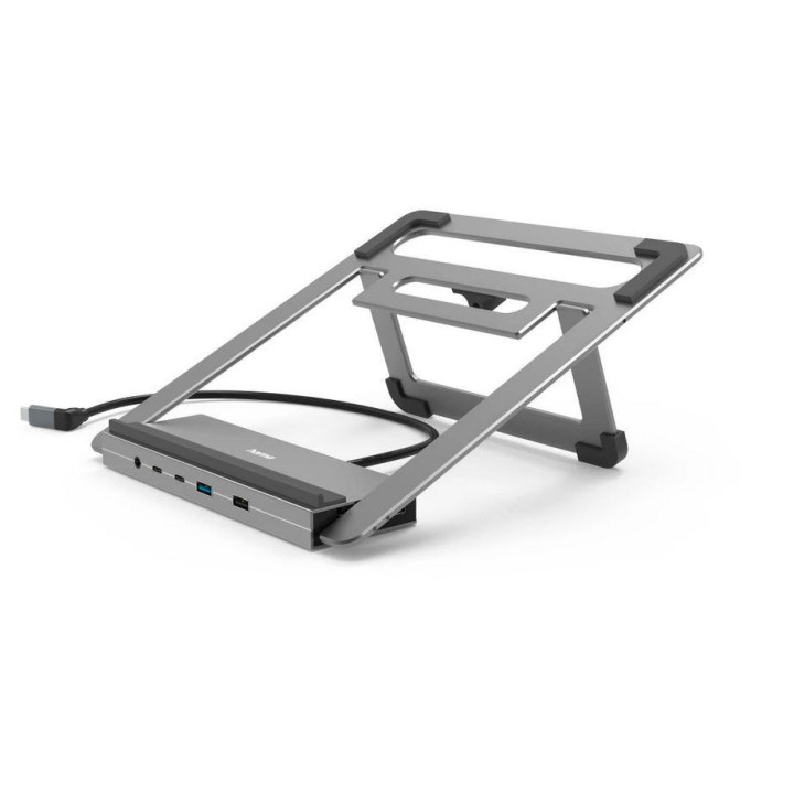 Докинг станция - стойка за лаптоп - Hama "Connect2Office Stand" USB-C  12 порта  - HAMA-200139