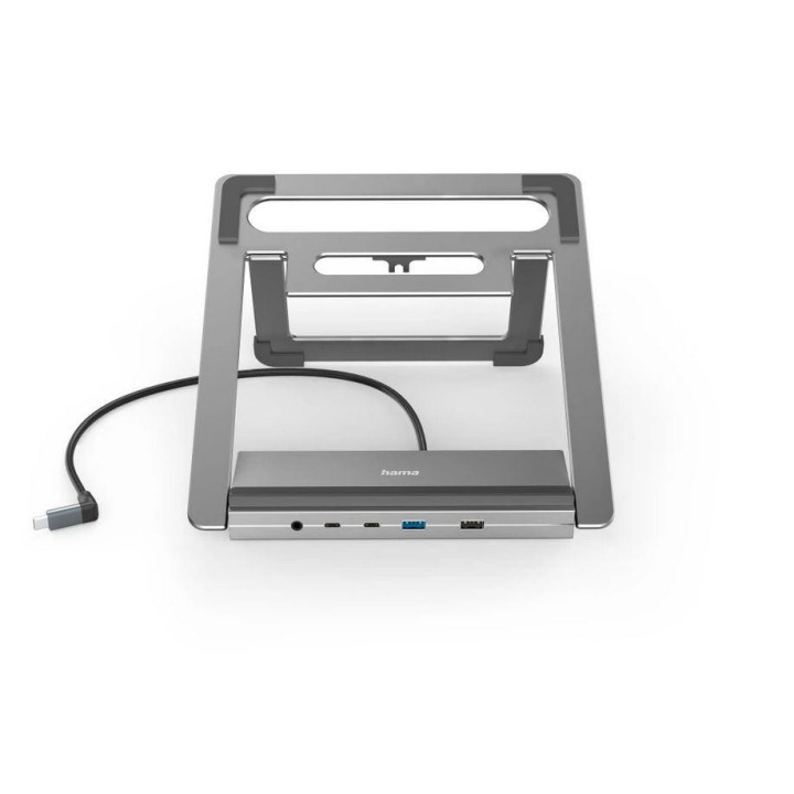 Докинг станция - стойка за лаптоп - Hama "Connect2Office Stand" USB-C  12 порта  - HAMA-200139