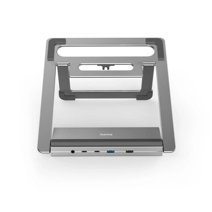Докинг станция - стойка за лаптоп - Hama "Connect2Office Stand" USB-C  12 порта  - HAMA-200139