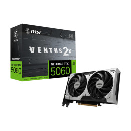 Видео карта MSI GeForce RTX 5060 VENTUS 2X OC V1, 8GB GDDR7 - 912-V550-009 - 1