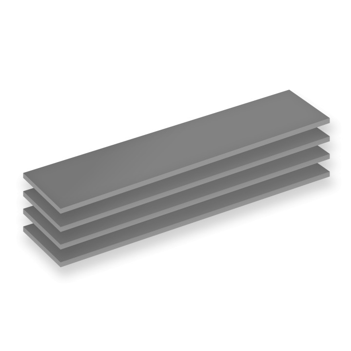 Термопроводяща подложка ARCTIC TP-4, 120x20x1.0mm, 4 бр. - ACTPD00066A - 2