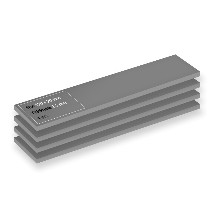 Термопроводящ пад ARCTIC TP-4, 120x20x1.5mm, 4 бр. - ACTPD00067A - 1