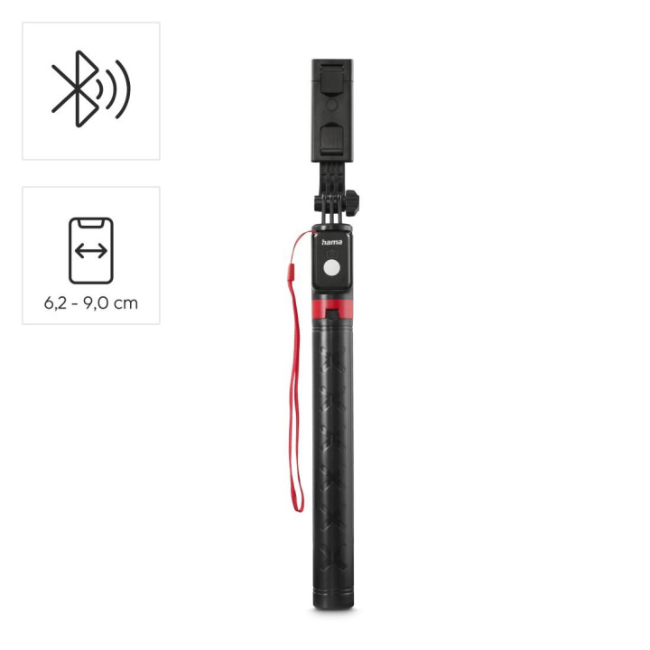 Трипод / Селфи стик Hama Fancy Stand 170 II, 38-170 см, Bluetooth дистанционно - 04672 - 6