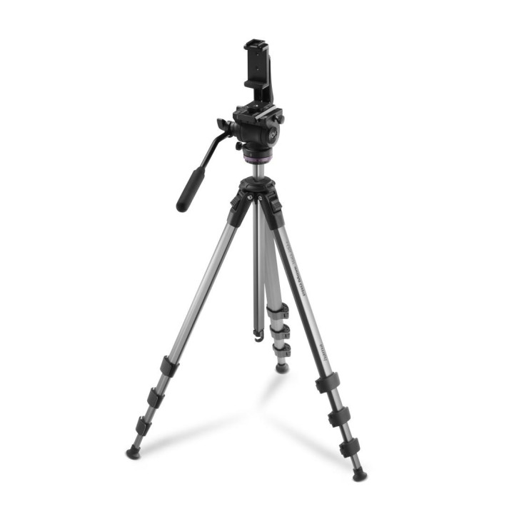 Трипод HAMA PRO Move 160 2D+, 50-160 cm, алуминиев, 1/4" болт - HAMA-04668 - 1