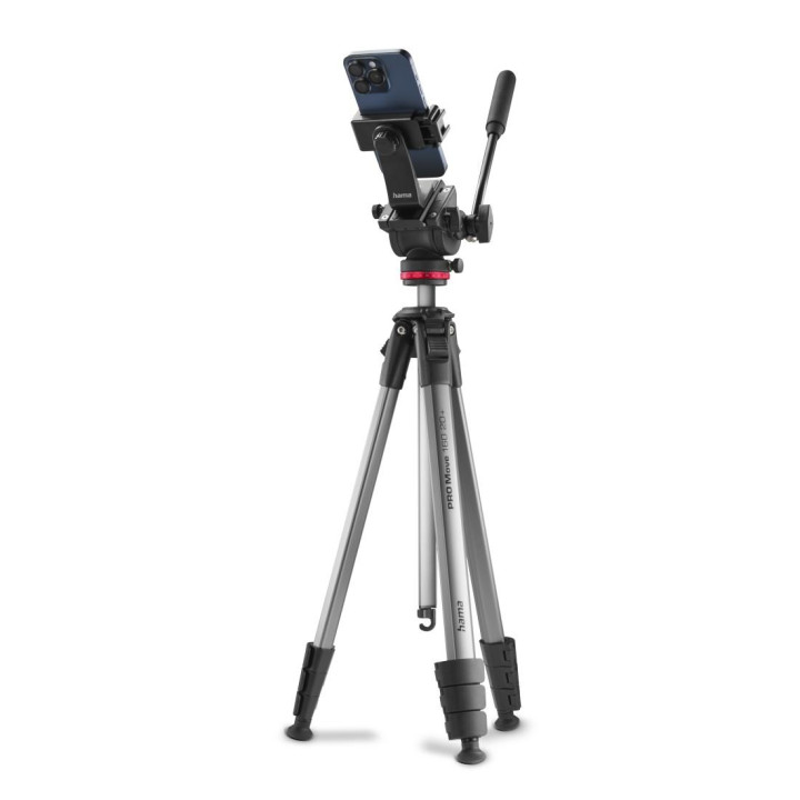 Трипод HAMA PRO Move 160 2D+, 50-160 cm, алуминиев, 1/4" болт - HAMA-04668 - 4