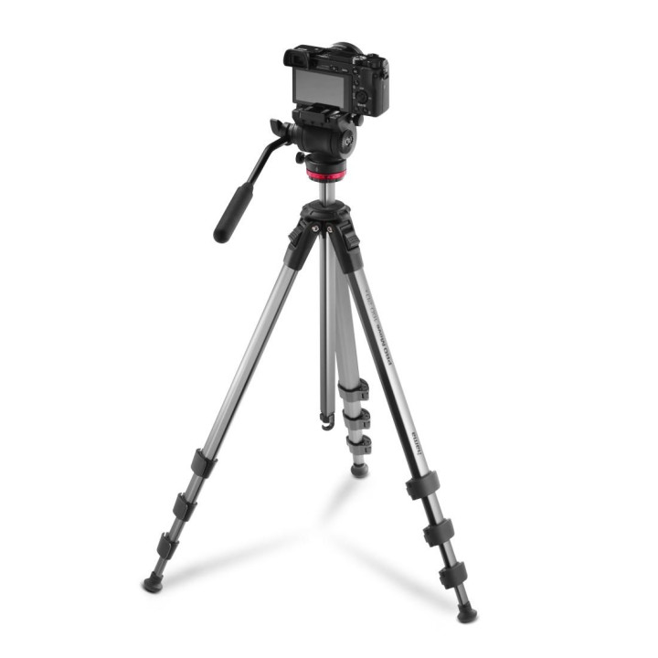 Трипод HAMA PRO Move 160 2D+, 50-160 cm, алуминиев, 1/4" болт - HAMA-04668 - 5