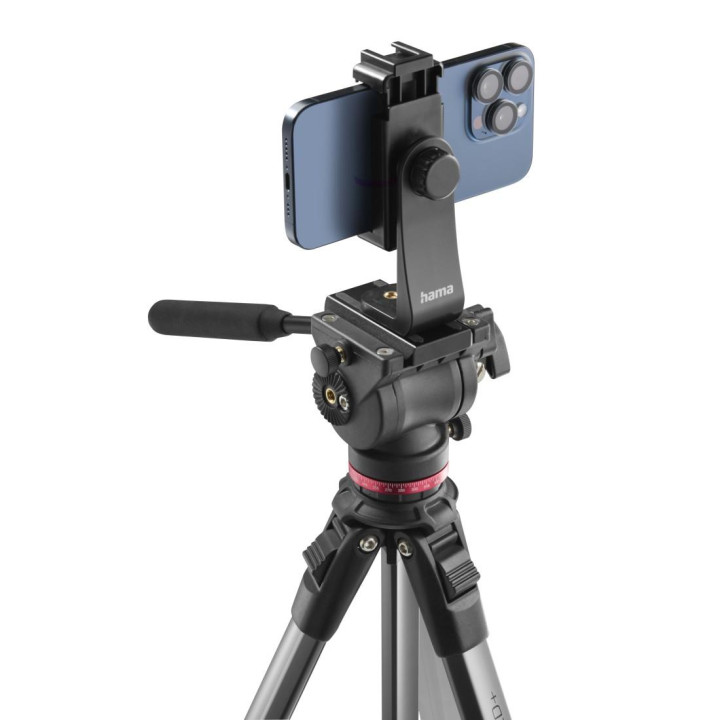 Трипод HAMA PRO Move 160 2D+, 50-160 cm, алуминиев, 1/4" болт - HAMA-04668 - 12