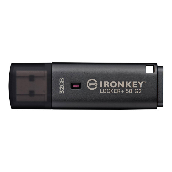 USB памет Kingston IronKey Locker+ 50 G2, 32GB, USB 3.2 Gen 1, AES 256-bit - IKLP50G2/32GB - 2