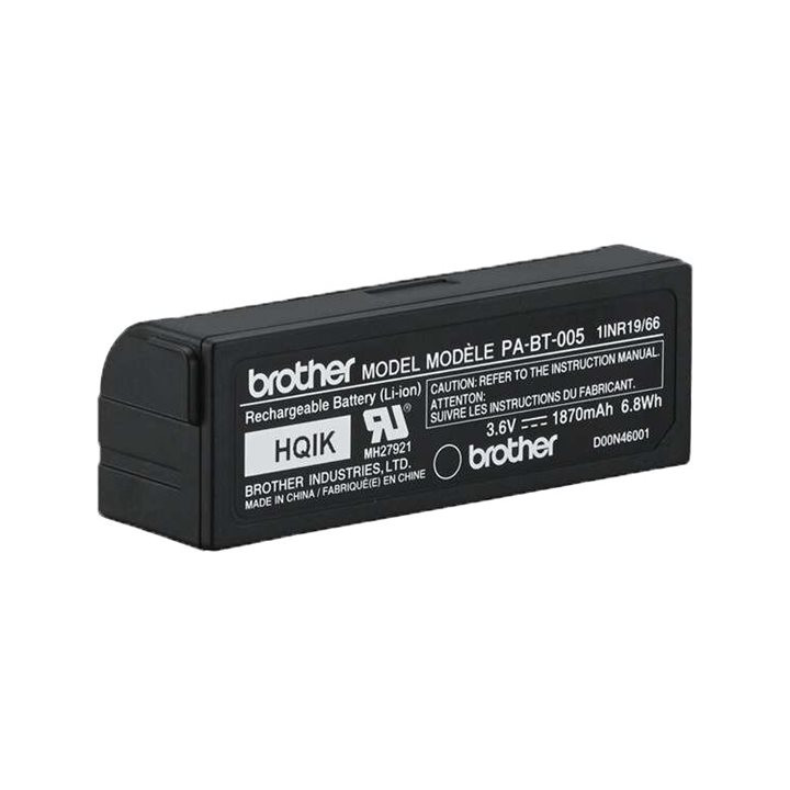 Батерия Brother за P-touch P710BT, Li-Ion 3.6V 1870mAh - PABT005 - 3