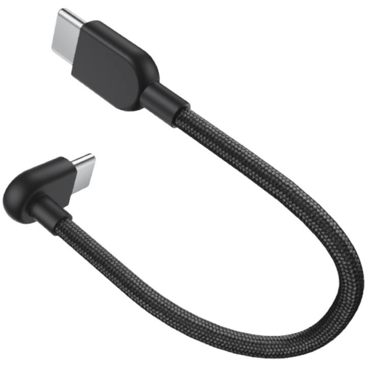 USB-C кабел Xiaomi 3A Braided, 10cm, 60W Power Delivery - BHR08W0GL - 3