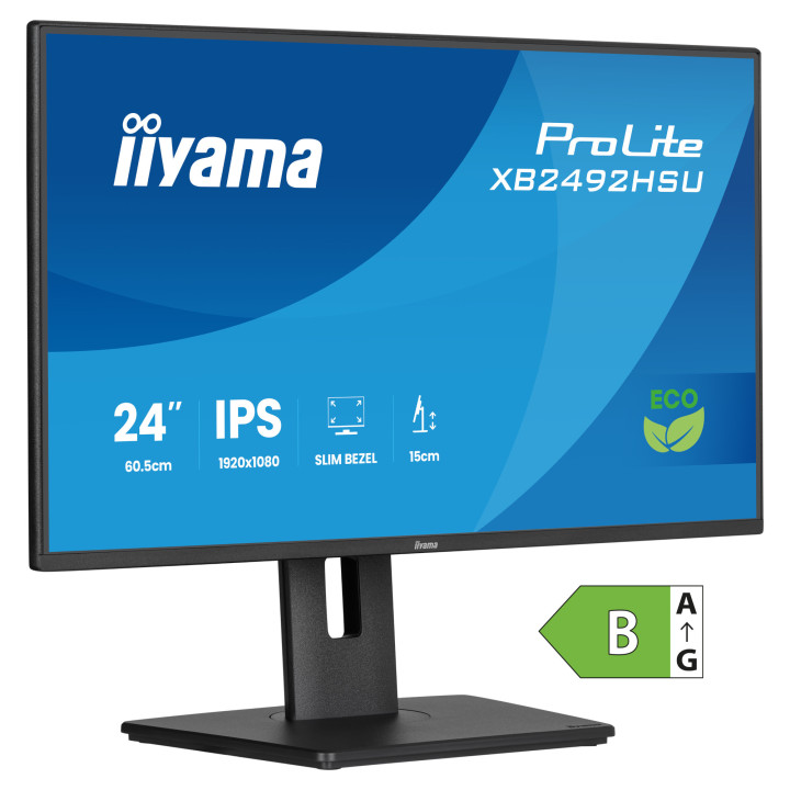 Монитор IIYAMA XB2492HSU-B1, 23.8" Full HD IPS 120Hz - 3