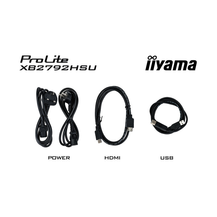 Монитор IIYAMA XB2792HSU-B1, 27" Full HD IPS 120Hz - 12